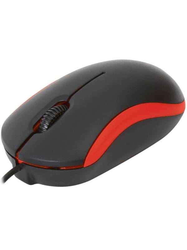 RATON USB OMEGA 1000 DPI ROJO NEGRO OM07VR PN: OM07VR EAN: 5907595431859