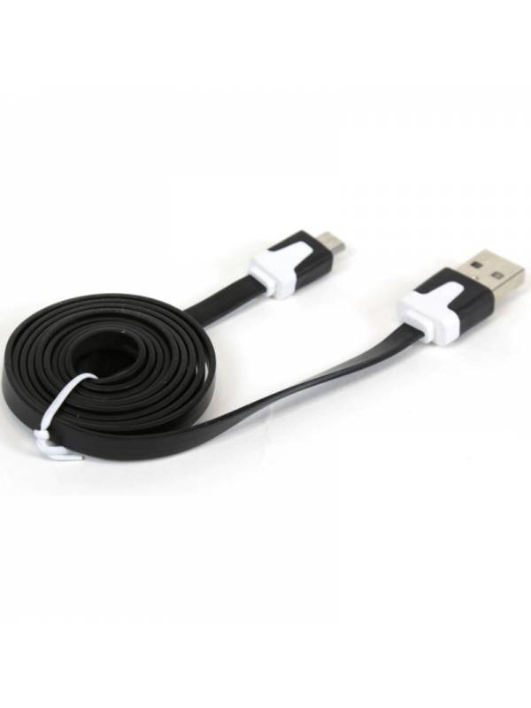 CABLE USB 2.0  2 M A MICRO     USB OMEGA NEGRO PN: USB A MICRO 1M EAN: 1000000003658
