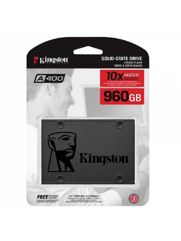 DISCO SSD 960GB KINGSTON       SATA3 PN: SA400S37960G EAN: 740617277357