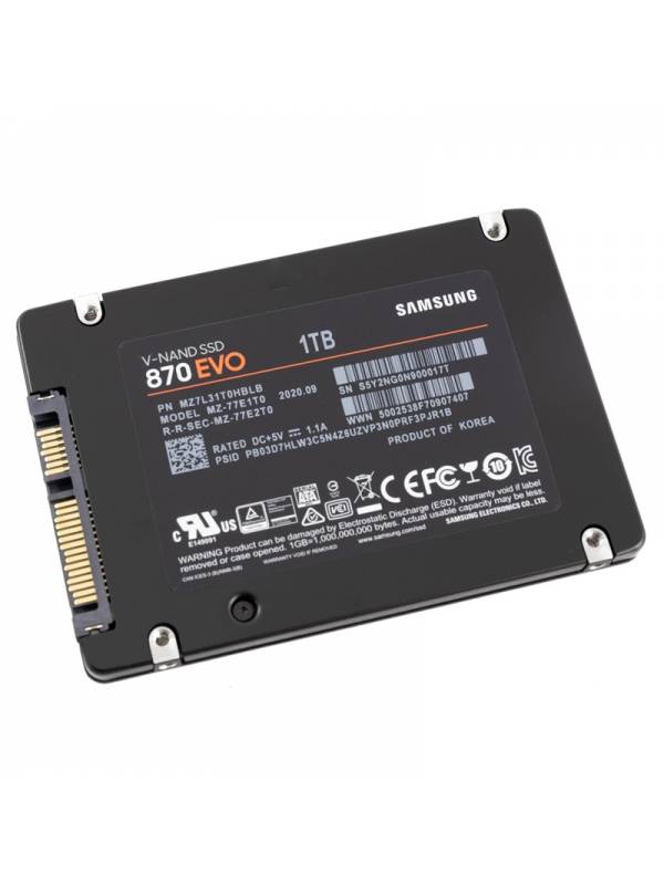 DISCO SSD   1TB SAMSUNG        SATA3 EVO 870 PN: MZ-77E1T0BEU EAN: 8806090545917