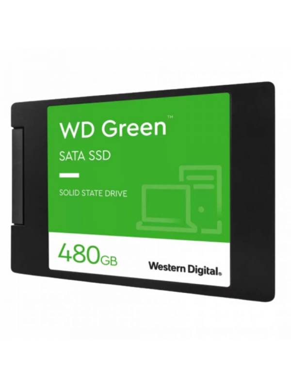 DISCO SSD 480GB WD GREEN       SATA3 PN: WDS480G3G0A EAN: 718037894348