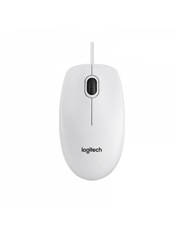 RATON USB LOGITECH B100 OEM    BLANCO PN: 910-003360 EAN: 5099206041288