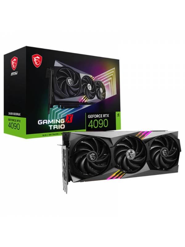 VGA RTX4090   24GB GDDR6X MSI  GAMING X TRIO PN: 912-V510-013 EAN: 4711377019217