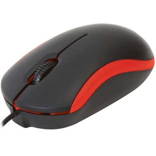 RATON USB OMEGA 1000 DPI ROJO/ NEGRO OM07VR PN: OM07VR EAN: 5907595431859