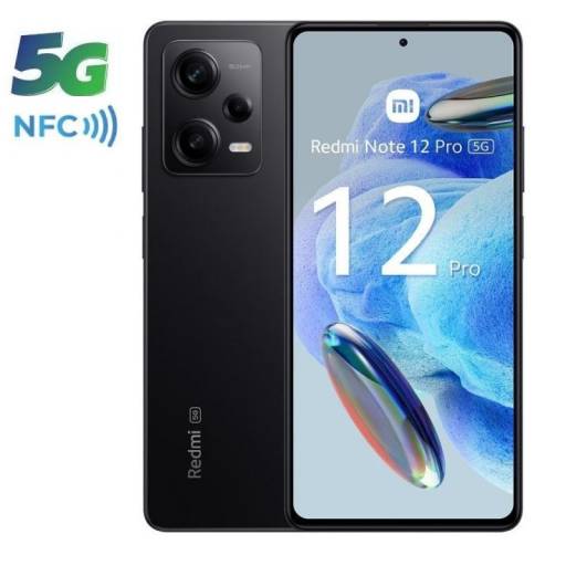 SMARTPHONE 6.6 XIAOMI REDMI   NOTE 12 PRO 8GB 256GB 5G NEGRO PN: MZB0D30EU EAN: 6941812709696