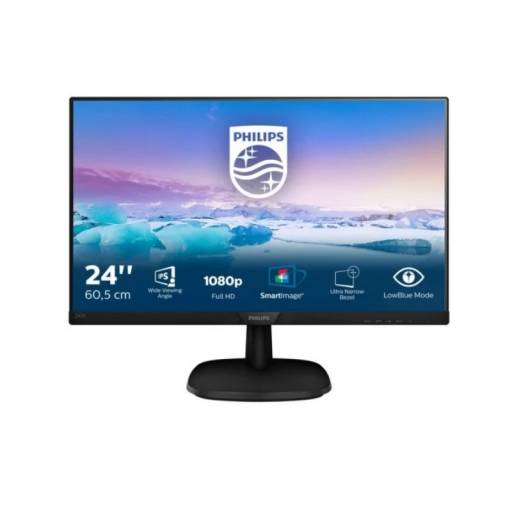 MONITOR 23.8 PHILIPS LED M243 V7QDSB PN: 243V7QDSB/00 EAN: 8712581742331