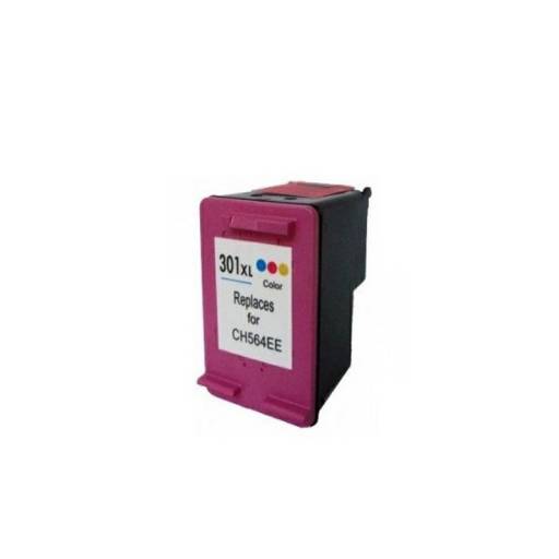 CARTUCHO INK HP 301XL COLOR    PREMIUM QUALITY PN: GM-HP301XLCN EAN: 8435350782061