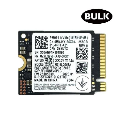 DISCO M.2 256GB NVME SAMSUNG   NANO BULK PN: REA1256 EAN: 1000000001256