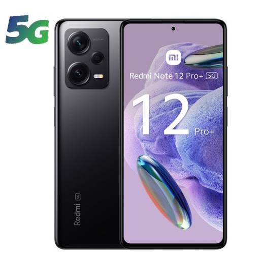 SMARTPHONE 6.7 XIAOMI REDMI   NOTE 12 PRO+ 8GB 256GB 5G NEGR PN: MZB0DE7EU EAN: 6941812713716