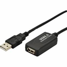 CABLE ALARGO USB 2.0  5M A/A M /H CON APLIFICADOR DE SEÑAL PN: ALARGO USB2 5M EAN: