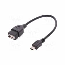 CABLE USB A HEMBRA A MINI USB  M 0.2 M PN: USB A/H A MINI M EAN:
